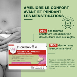 Pranarom - Comprimés pour règles douloureuses - 15 comprimes