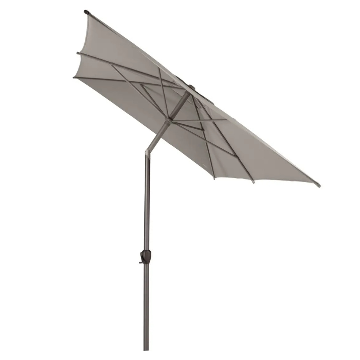 Parasol droit rectangulaire Loompa Taupe