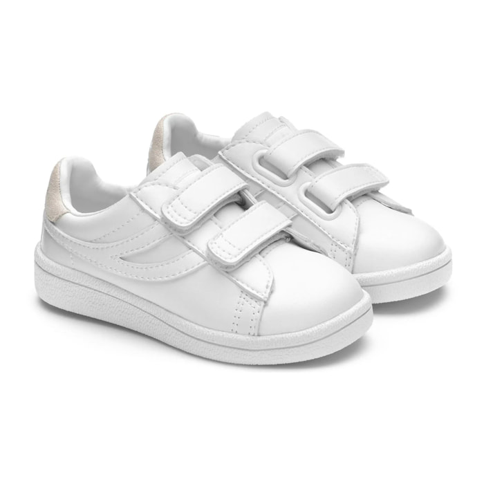 Sneakers Superga Bambino/a Bianco 4832 Kids Straps Match