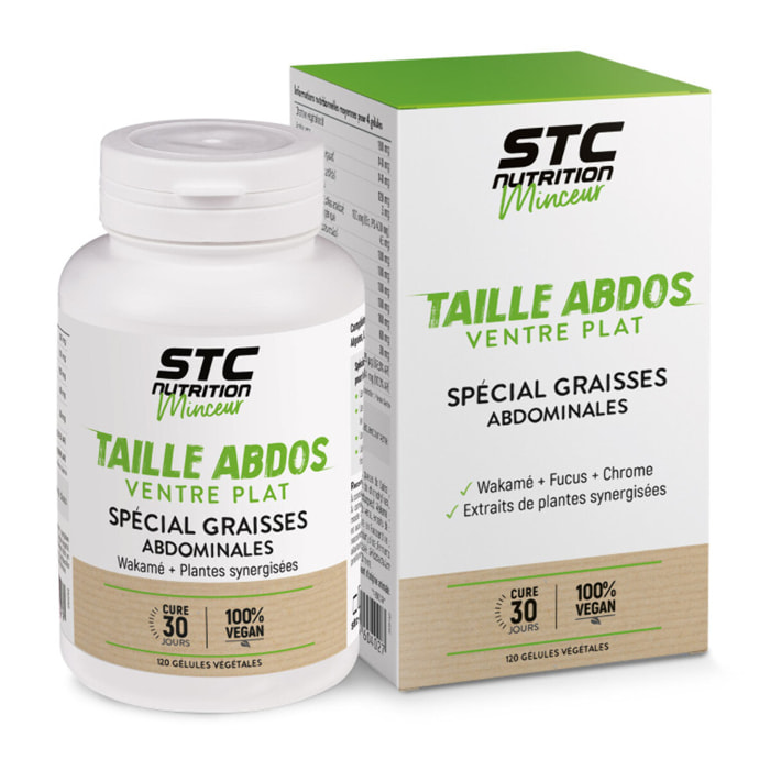 Pack Silhouette Active - Taille Abdos Ventre Plat, Mafloril Gasseri, Gommes Coupe-Faim & Drainaxyl - Minceur, Drainage, Equilibre de la Flore & Confort Abdominal
