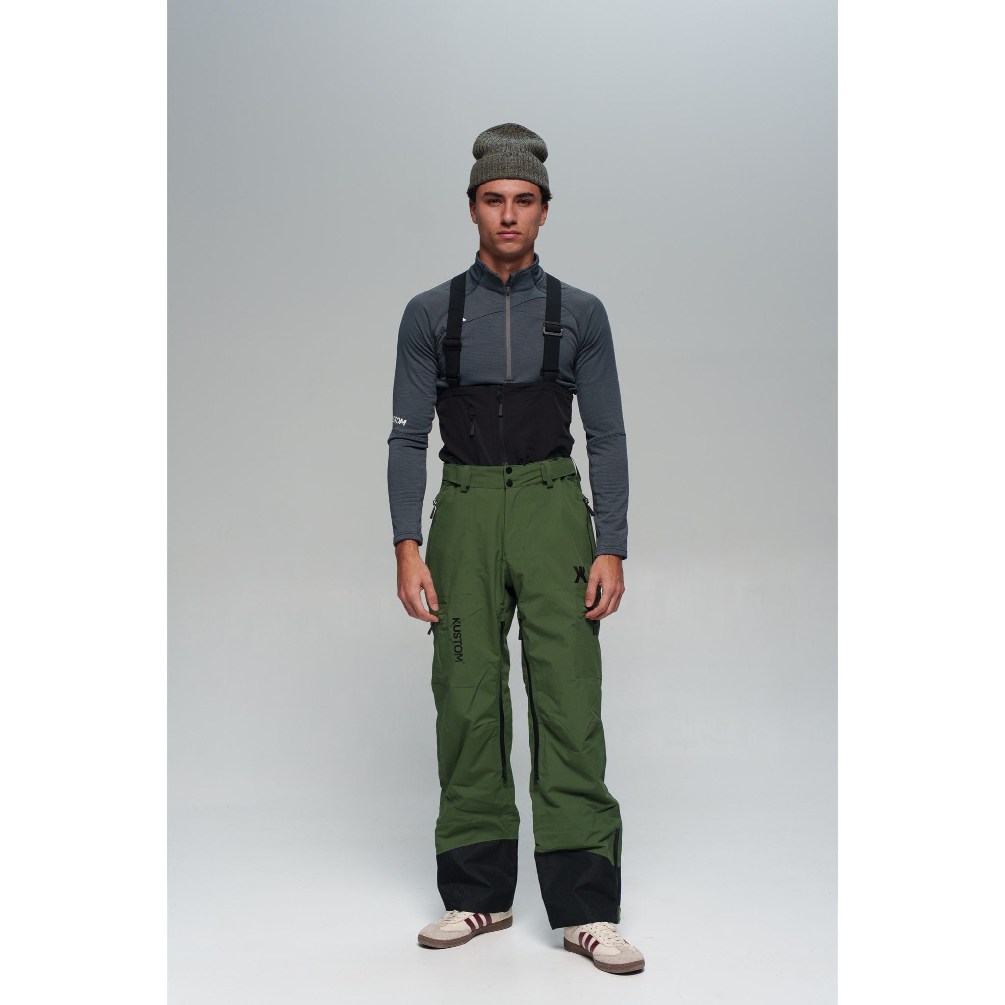 Pantaloni blu navy AQUILO KUSTOM UOMO