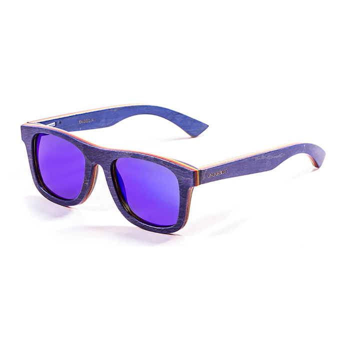 Gafas de sol OCEAN VENICE BEACH - De madera skate azul claro / Revo azul