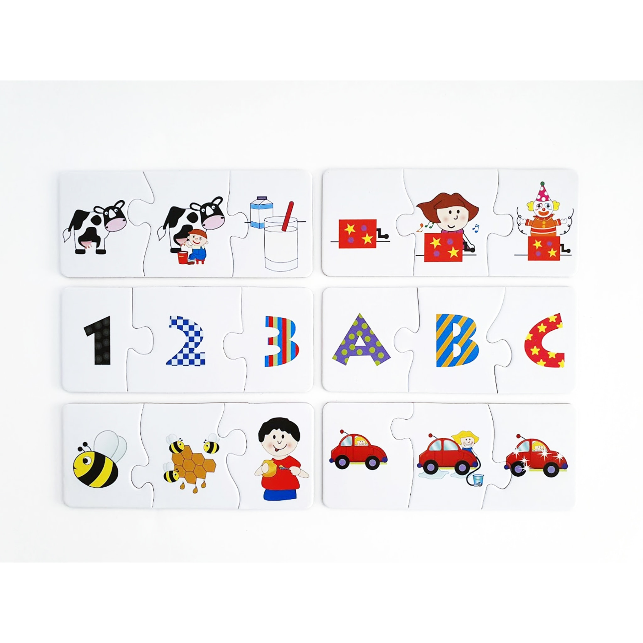 PUZLES EDUCATIVOS 20 EN 1: APRENDE SECUENCIAS LÓGICAS 3pcs/puzle