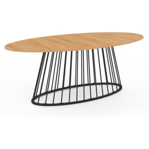 Table à manger ovale Adelle 200cm