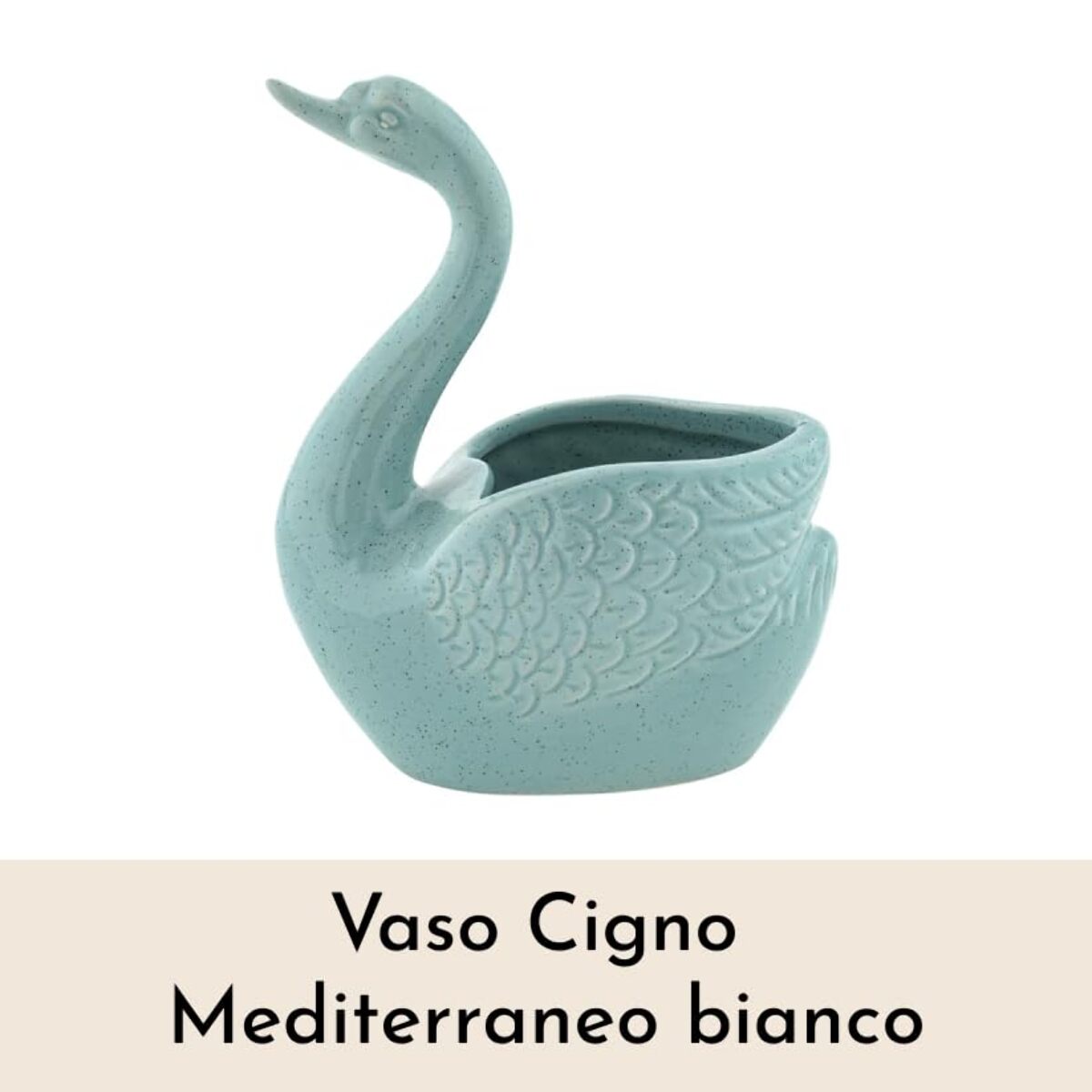 Porta piante Cigno Mediterraneo