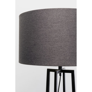 Lampadaire Timon noir 160cm Kare Design