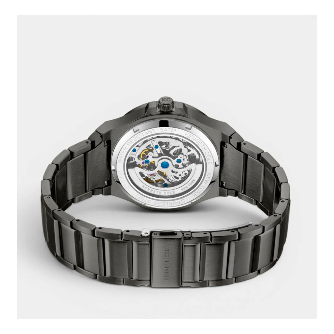 Reloj Kenneth Cole KCWGY0063301 Hombre Analogico Automatico con Correa de Acero inoxidable