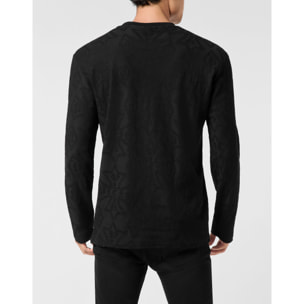 PHILIPP PLEIN Camiseta Cuello Redondo Ls CREST