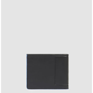 Piquadro Portafogli in pelle con porta documenti rimovibile, schermato protezione RFID