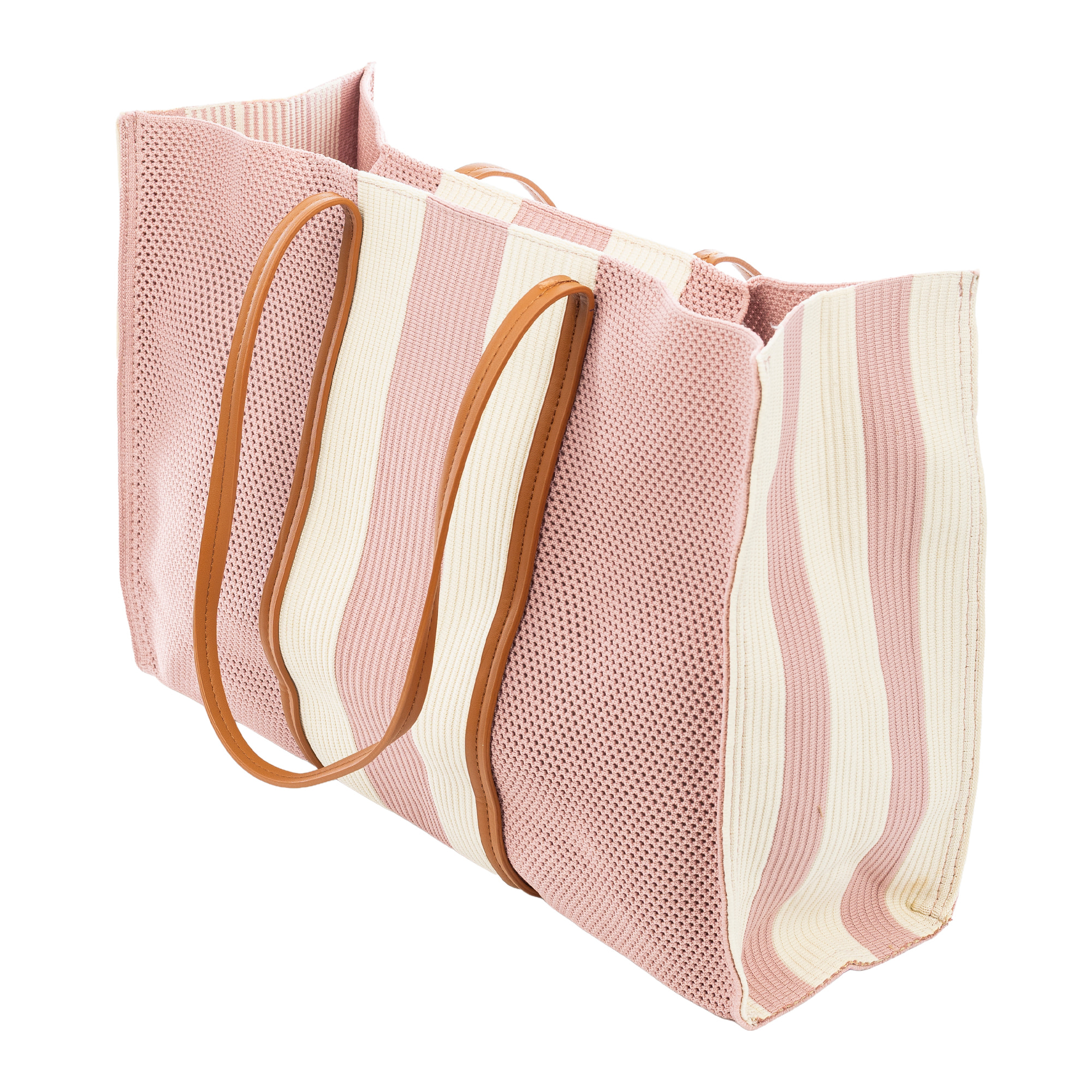 Borbore Bolso shopper Mujer. Fabricado en rafia sintética entrelazada.