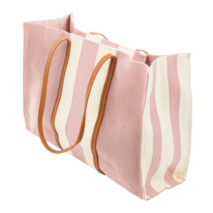 Borbore Bolso shopper Mujer. Fabricado en rafia sintética entrelazada.