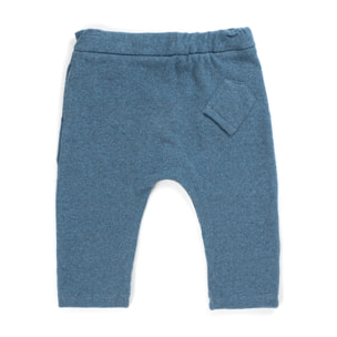 Pantaloni Low Fit in Caldo Jersey-Maperò