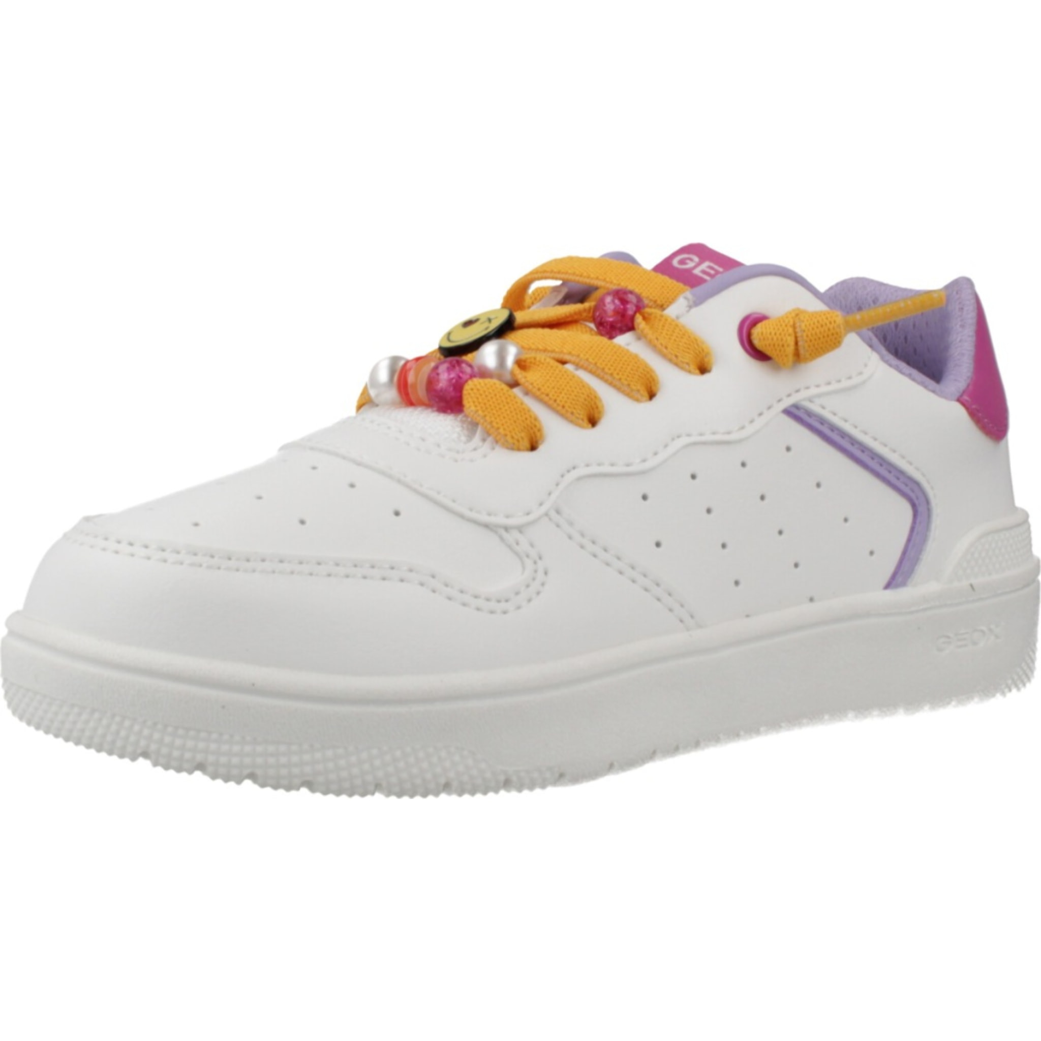 Zapatillas Niña de la marca GEOX  modelo J WASHIBA GIRL BLANCO