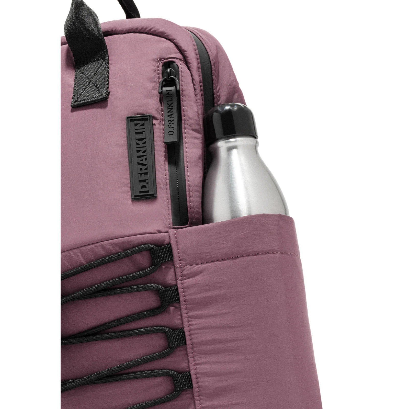 Mochila Multicompartimento  Nylon Rosa