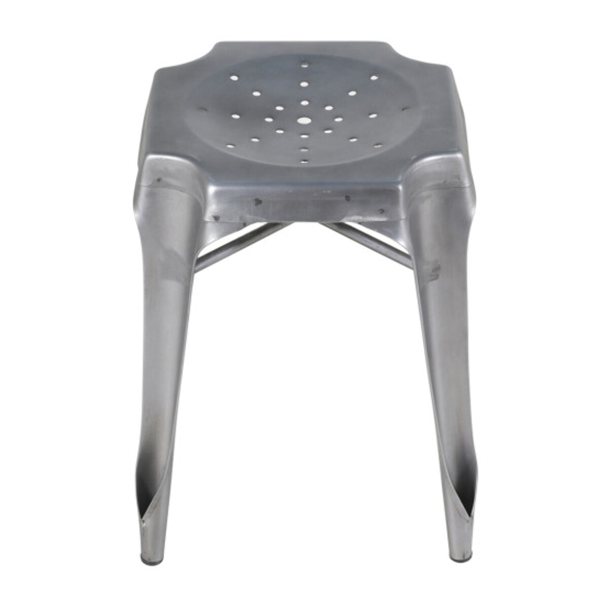 Tabouret en métal noir au style Industriel - STEAL