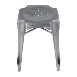 Tabouret en métal noir au style Industriel - STEAL