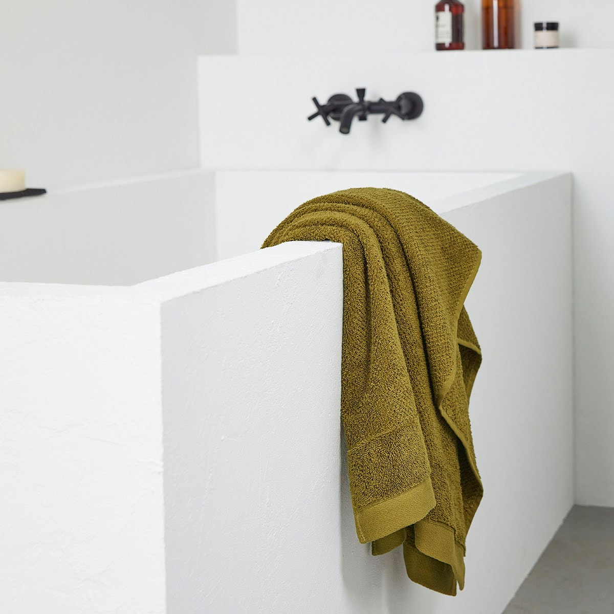 Serviette de bain uni BIO ORGANIC bronze