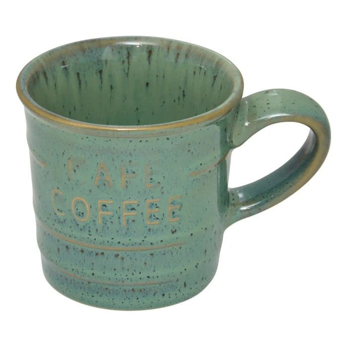 Tasse à café bleu emeraude 8cl