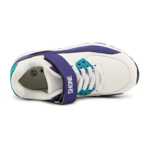 Zapatillas Sneaker para Niña - Shone 005-001-v White/Purple