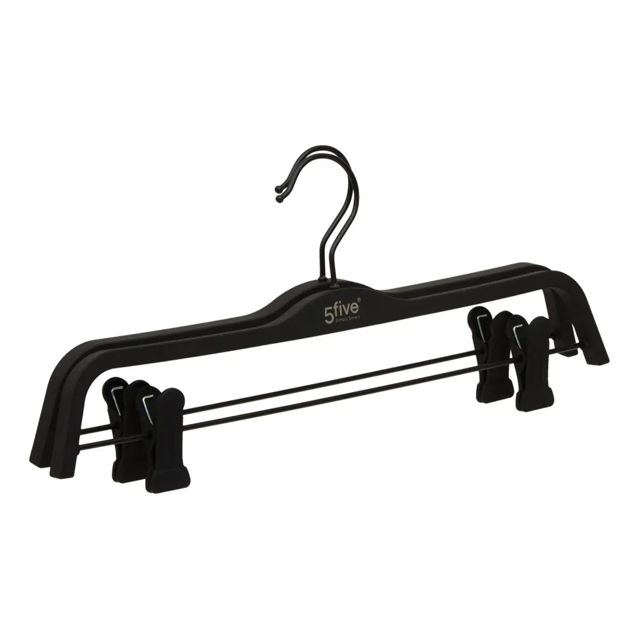 2 cintres Hang'Clip L.37,5cm noir