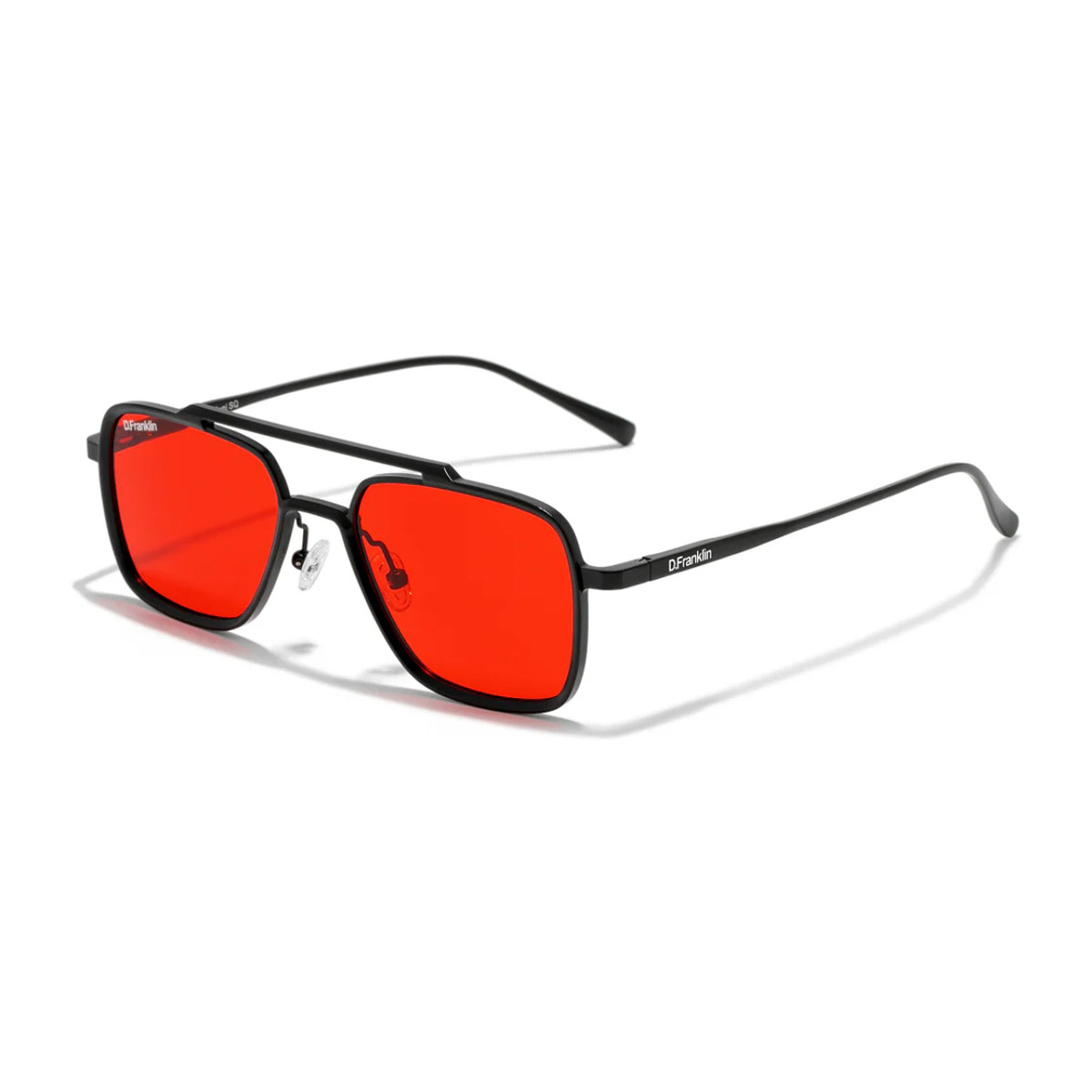 Gafas de Sol Muni SQ Black / Red D.Franklin