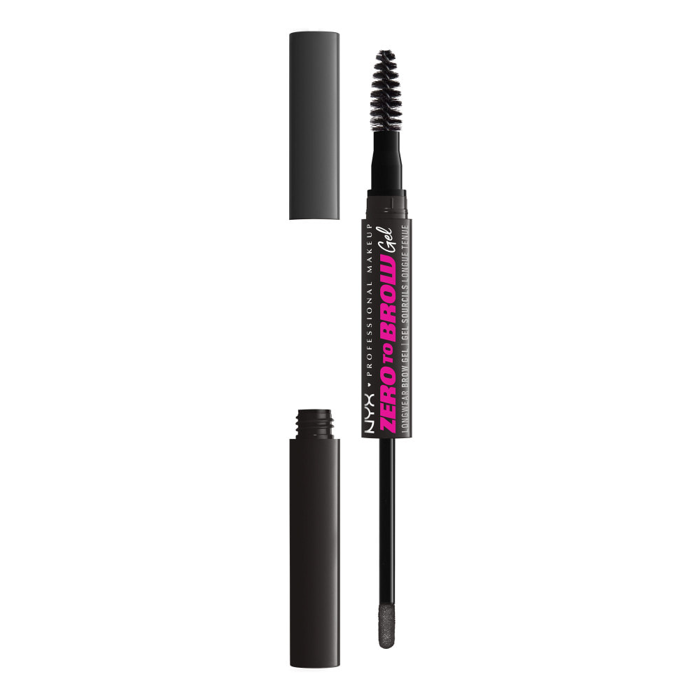 NYX Professional Makeup Zero To Brow Gel Gel sourcils Black