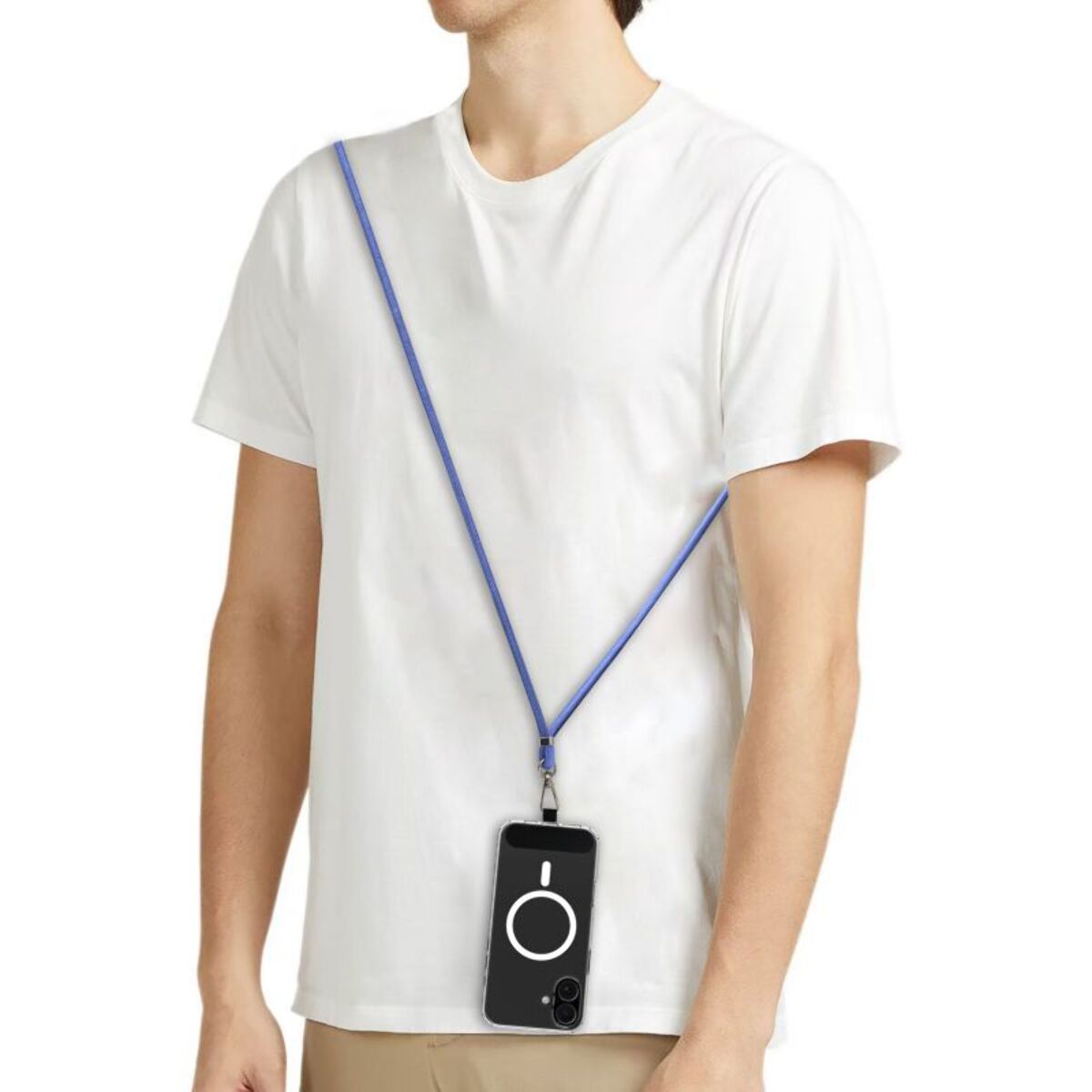 Cordon téléphone ESSENTIELB Amovible Violet doux