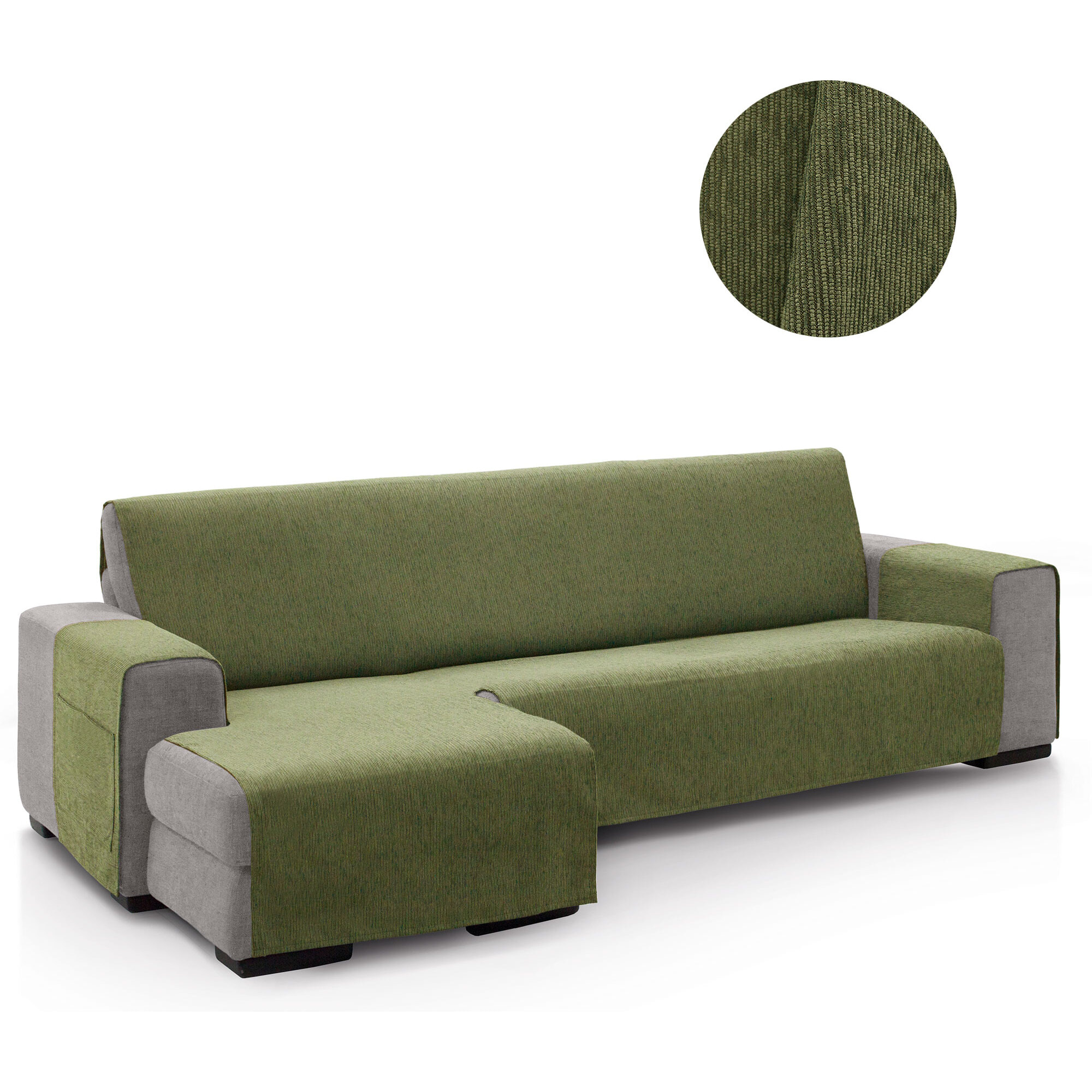 Cubre Sofá Chaise Longue Izquierda modelo PRISCILA