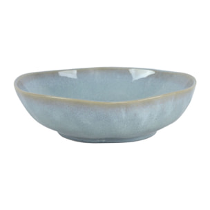 Servizio piatti in ceramica 18 pezzi blu moderno- Elen