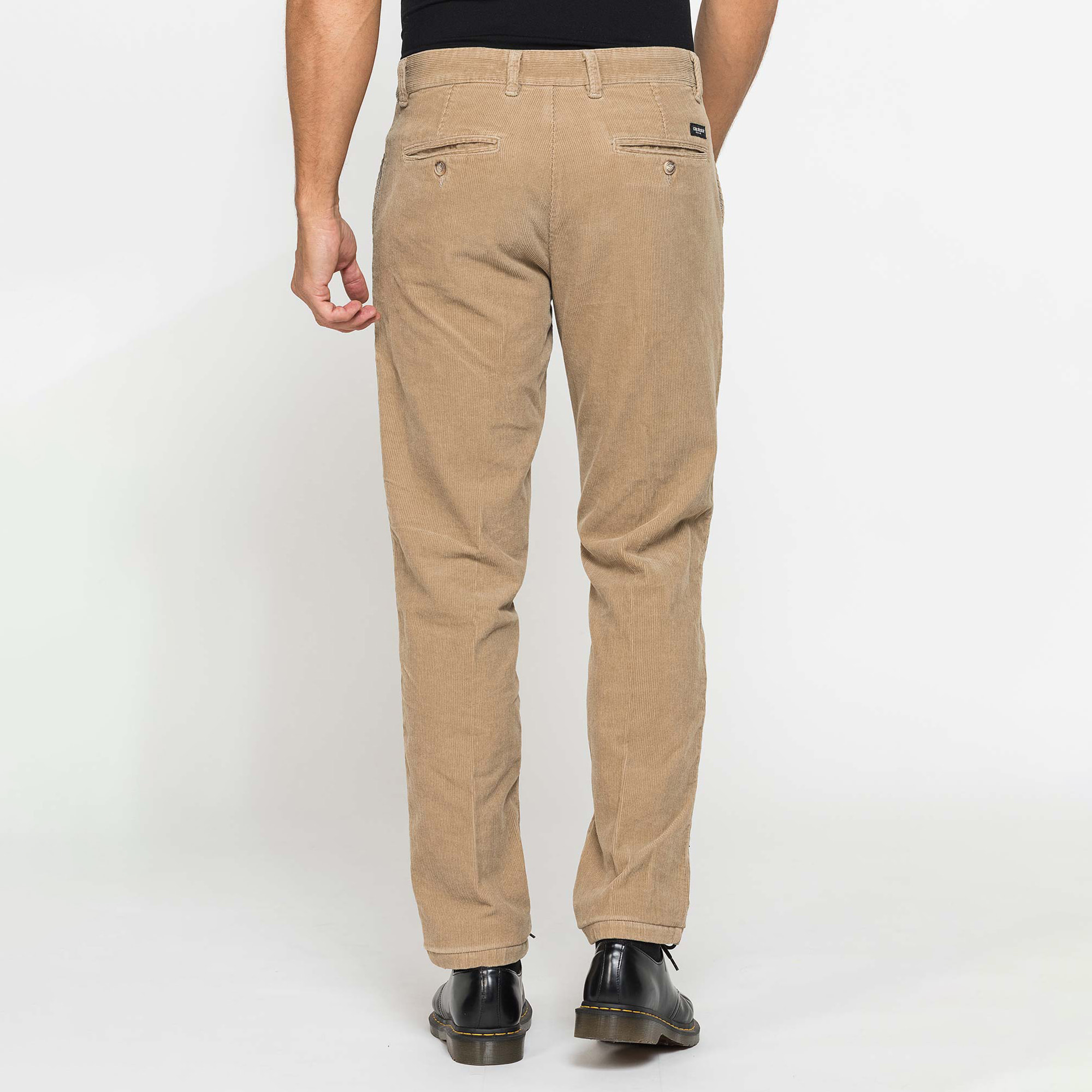 PANTALONE CHINO IN VELLUTO 1000 RIGHE TINTO PEZZA
