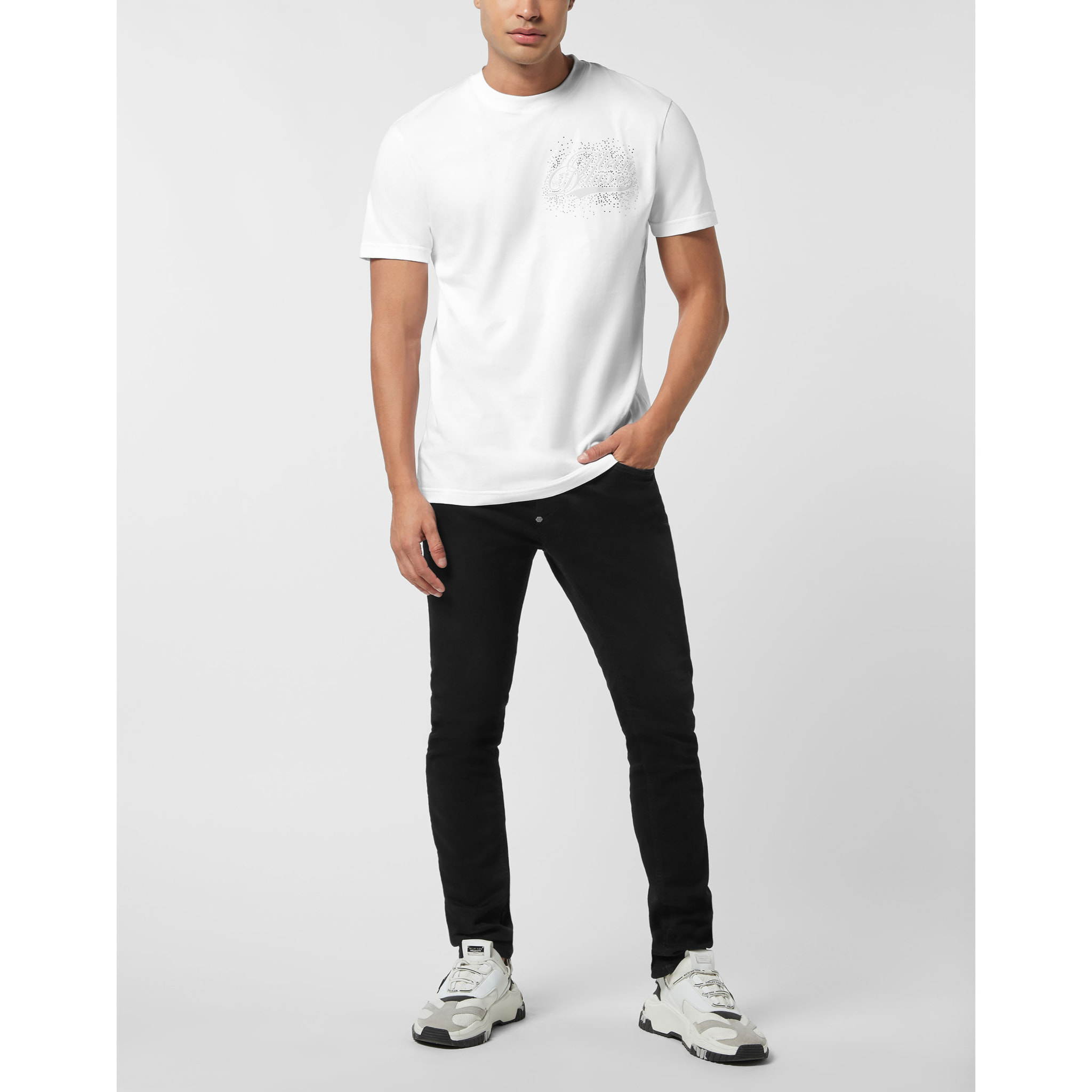 PHILIPP PLEIN Camiseta Cuello Redondo Ss