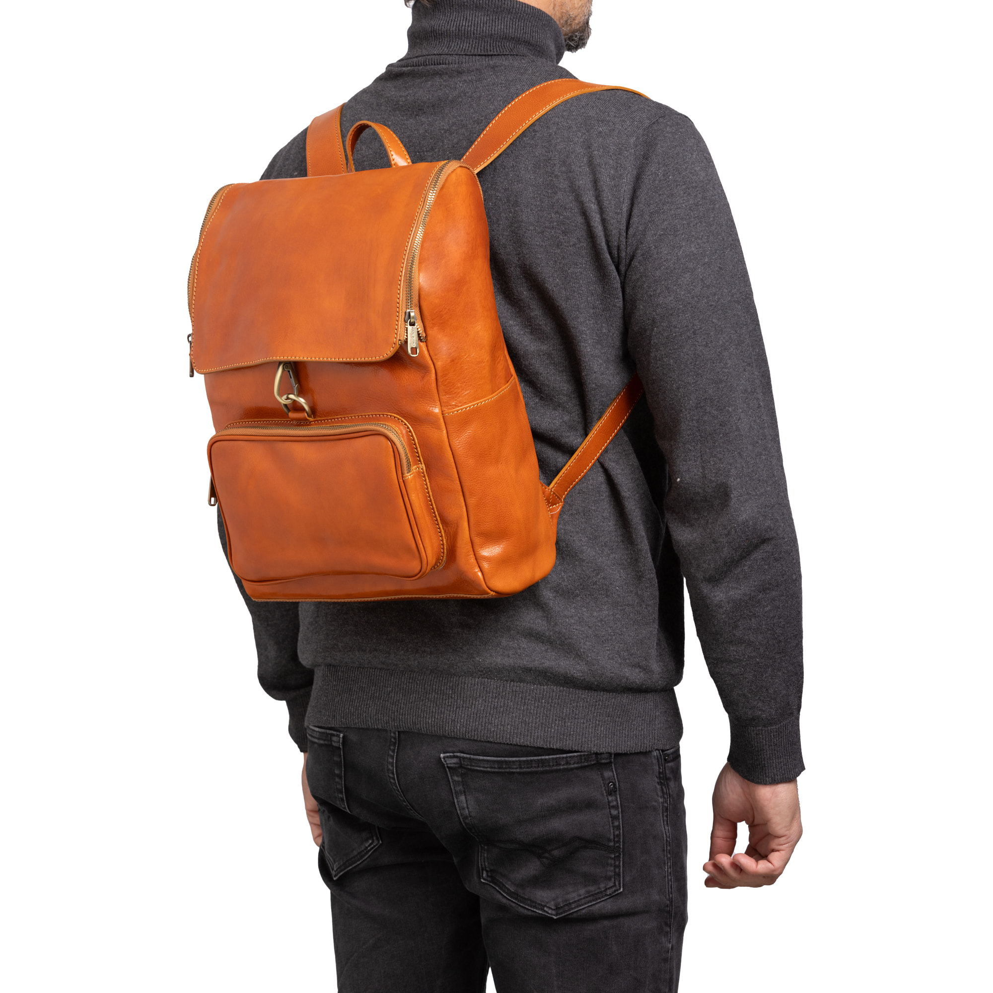 Borsa a spalla  da donna In Vera pelle Made in Italy 30x40x19 cm