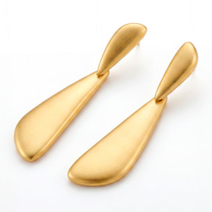 Pendientes Dehi acabado oro amarillo 18k