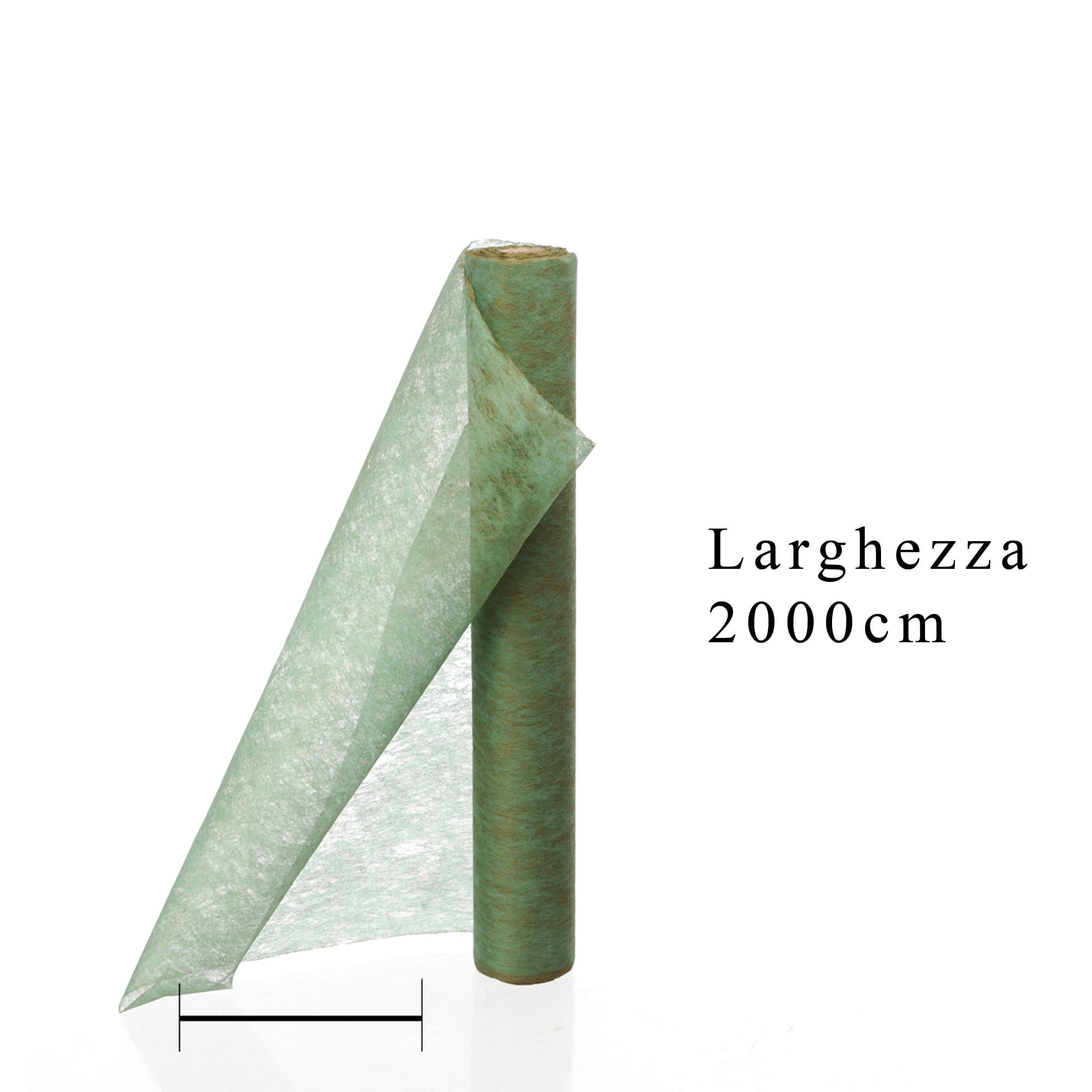 Nuvola 50 Cm 20 Metri Metallica - Pezzi 2 - 2000X50X0,2cm - Colore: Verde - Bianchi Dino - Articoli Natalizi