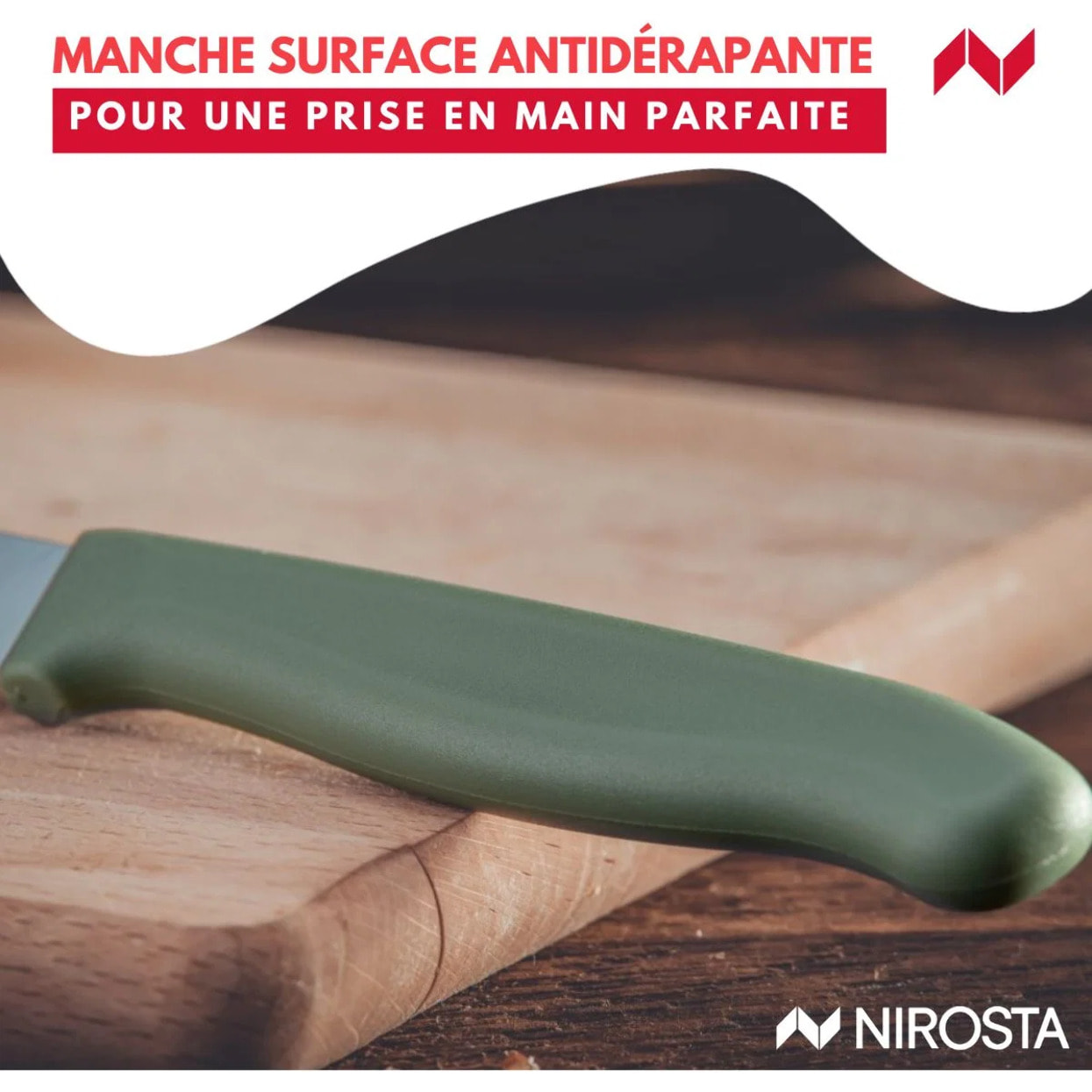 Couteau d’office universel 22,5 cm Nirosta Elemental