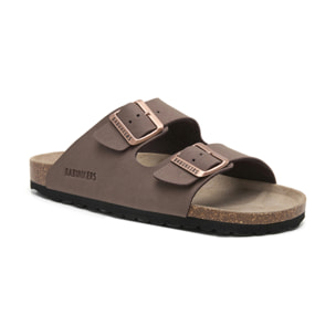 SANDALIA BABUNKERS MARRON