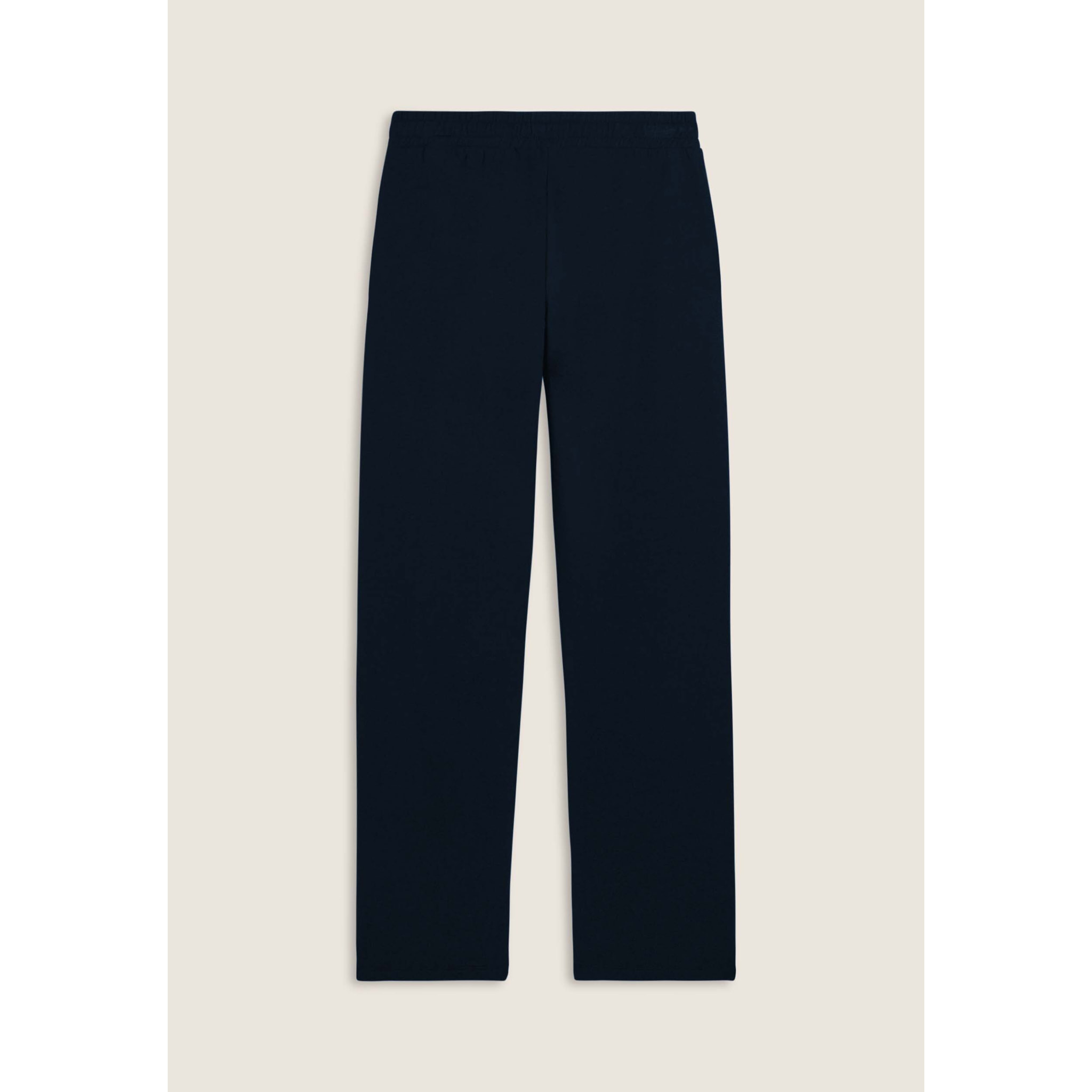 Pantaloni regular con gamba dritta e coulisse
