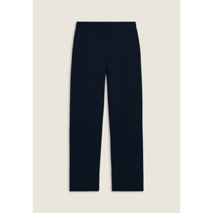 Pantaloni regular con gamba dritta e coulisse
