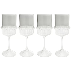 Verres à vin Noelle set de 4 Kare Design