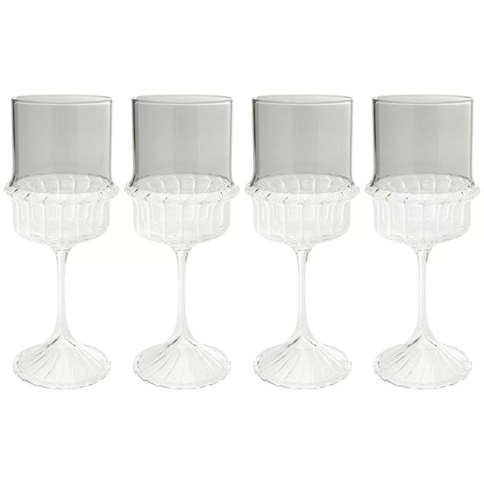 Verres à vin Noelle set de 4 Kare Design