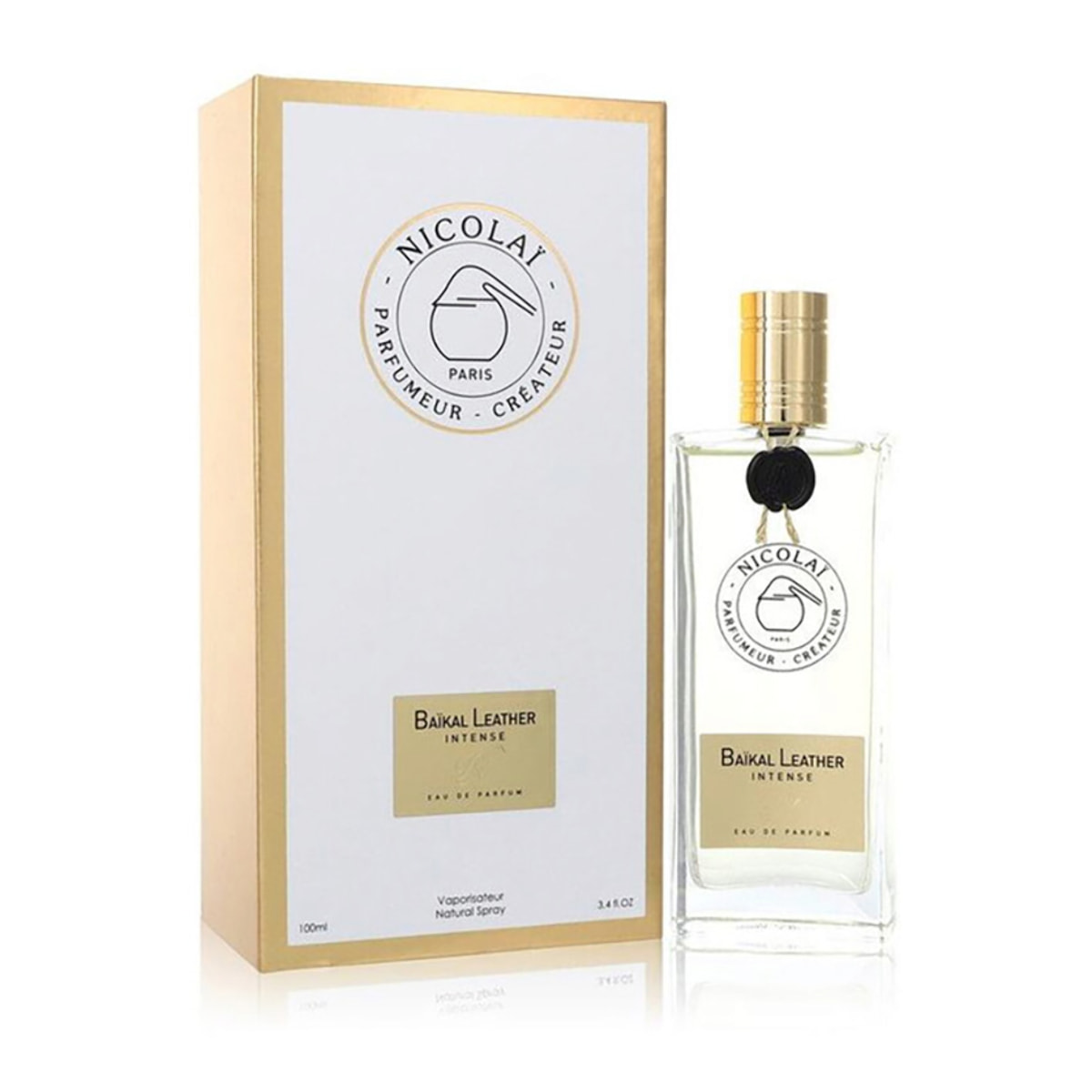 Nicolai Baikal Leather Intense Eau de Parfum Unisex 100ML