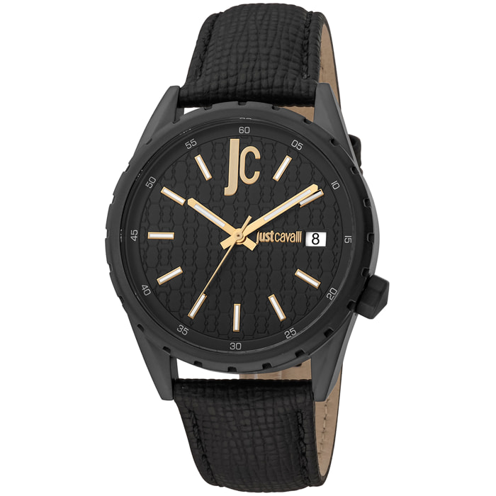 Reloj Just Cavalli JC1G217L0045 Hombre Analogico Cuarzo con Correa de Cuero