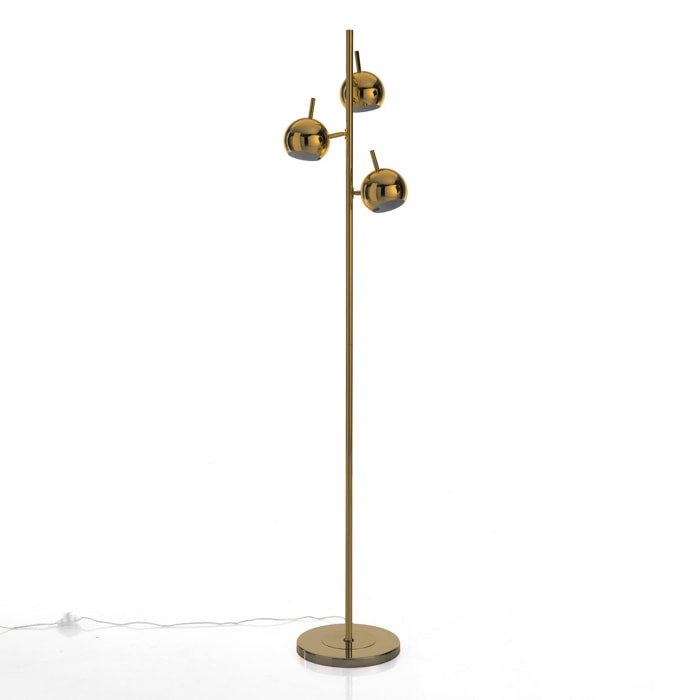 TOMASUCCI Lampada da terra GLOBE BRASS