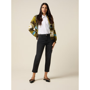 Oltre - Jeans boyslim nero - Nero