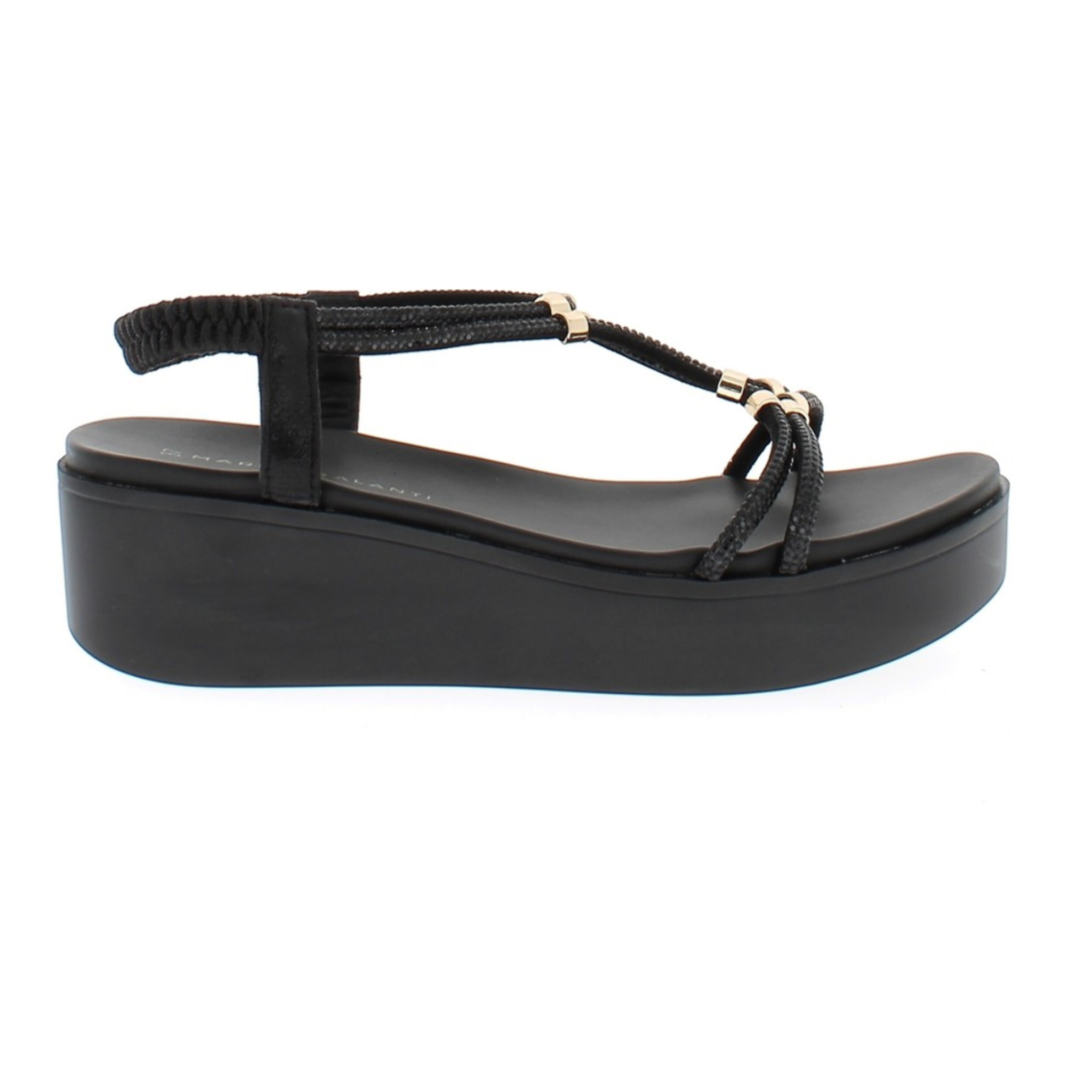 Marina Galanti Scarpe Donna Sandals Platform Heeled 40 MG 1L171 Black