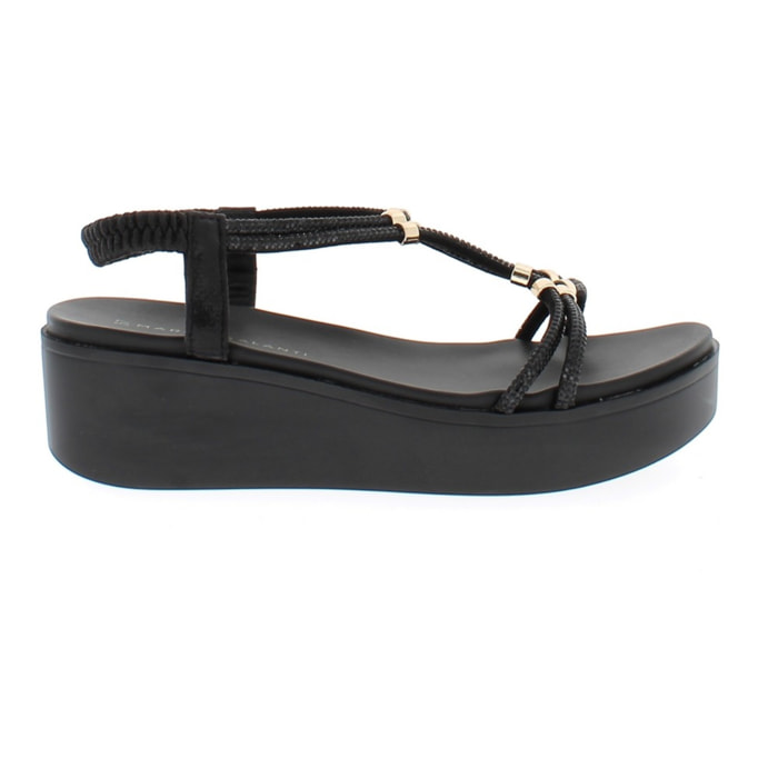 Marina Galanti Scarpe Donna Sandals Platform Heeled 40 MG 1L171 Black