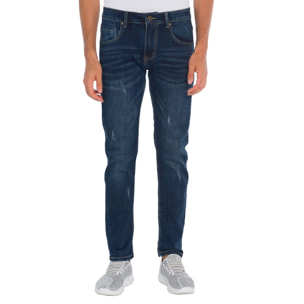 Jeans 5 bolsillos Hot Buttered Yungaburra azul