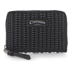 Monedero Sintetico Mujer Cimarron Waverly Negro