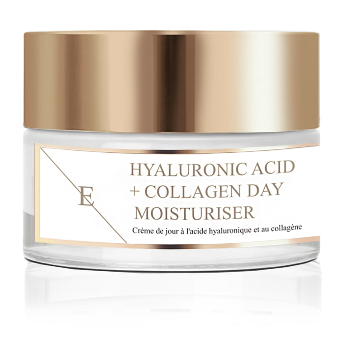 Crema de día con ácido hialurónico y colágeno