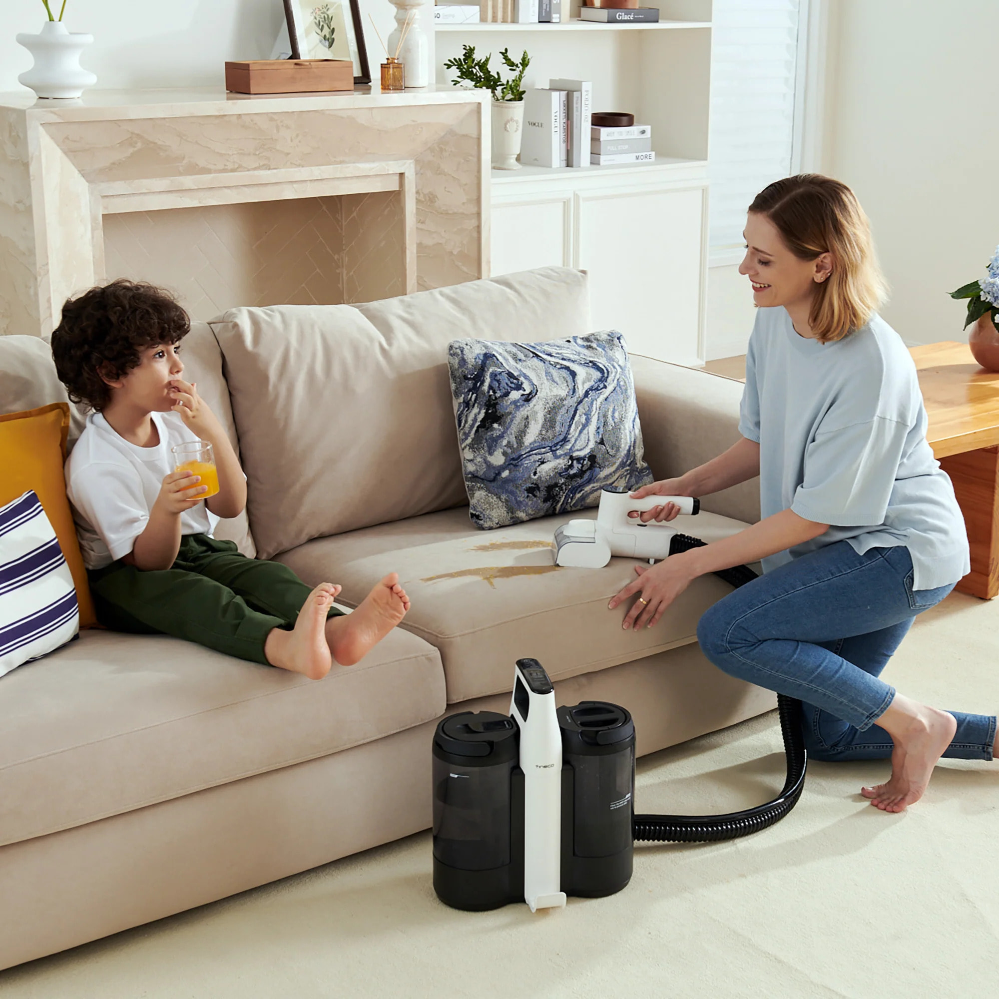 TINECO - Aspirador de alfombras Carpet One Spot Essentials